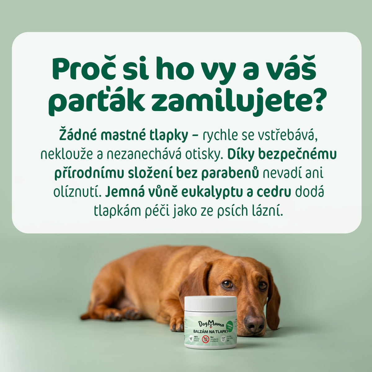 Balzám na tlapky