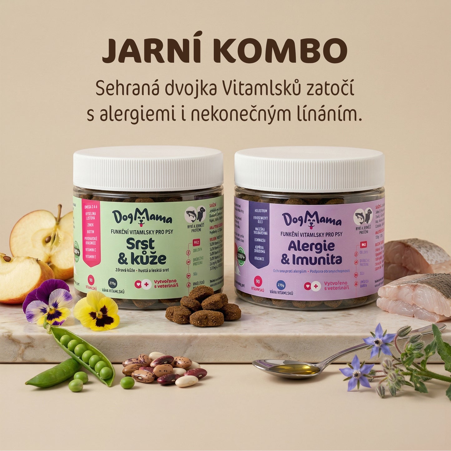 Jarní kombo proti svědění a alergiím